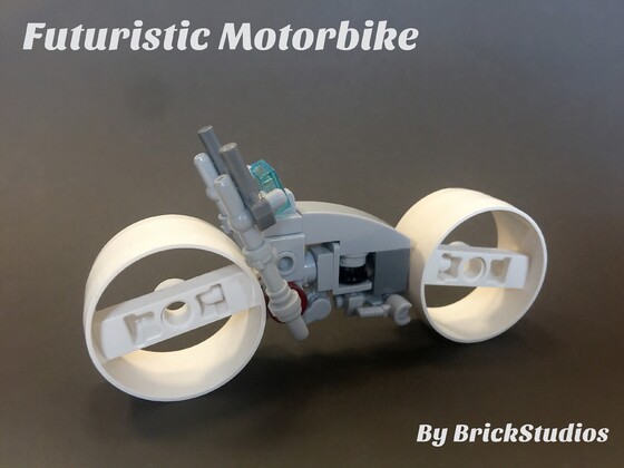 Futuristic Motorbike