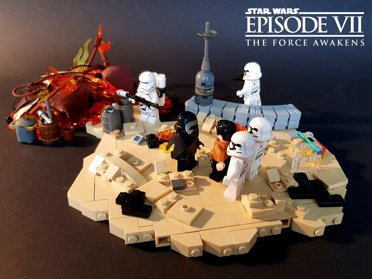 Star Wars Episode VII - The Force Awakens - Attack on Tuanul