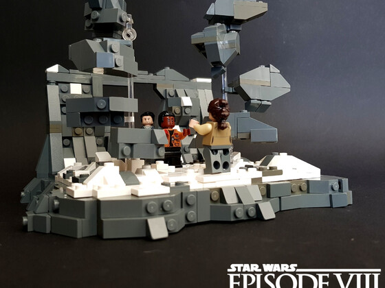 Star Wars Episode VIII - The Last Jedi - Lifting Rocks