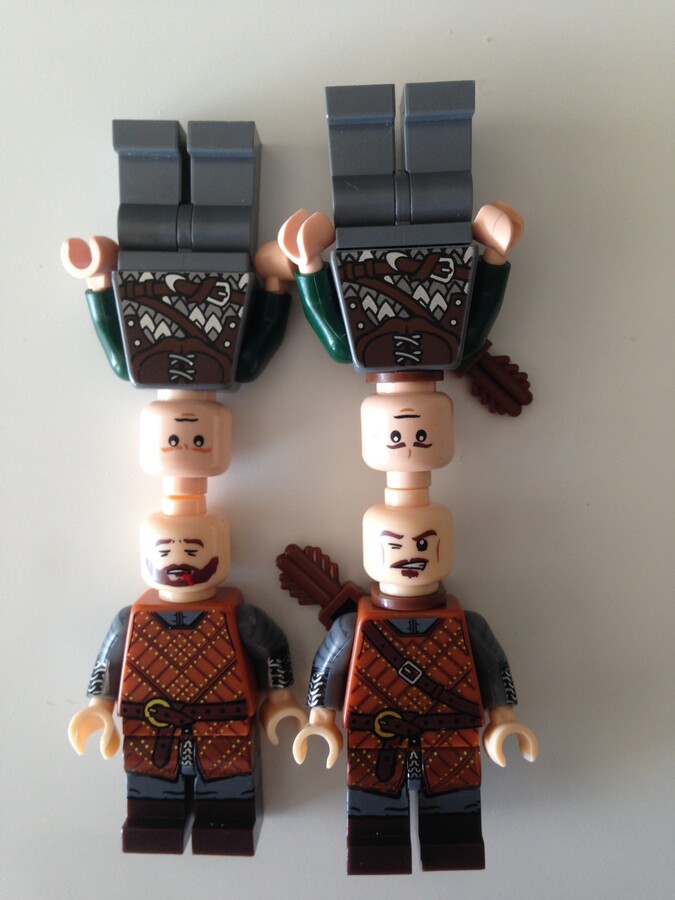 Koruit vs. Lego Figuren