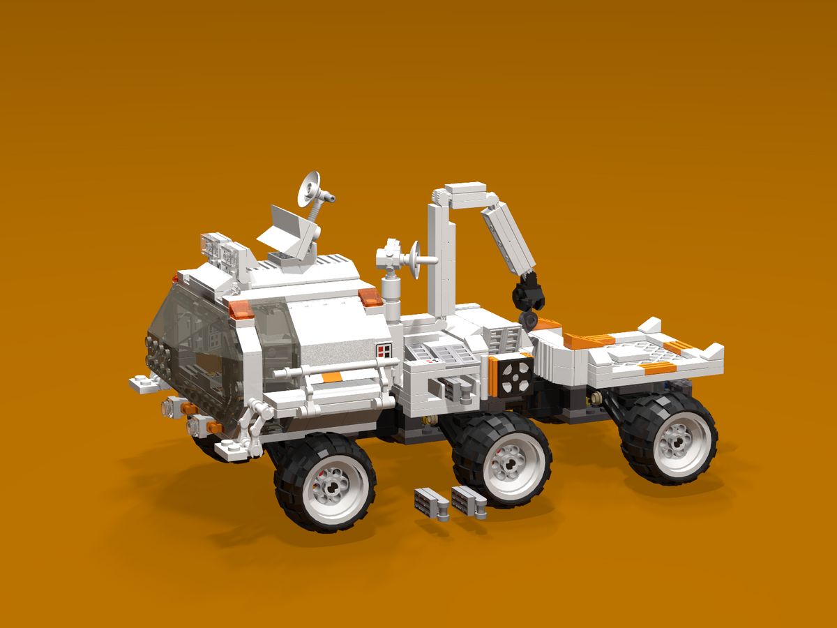 Lego mars rover